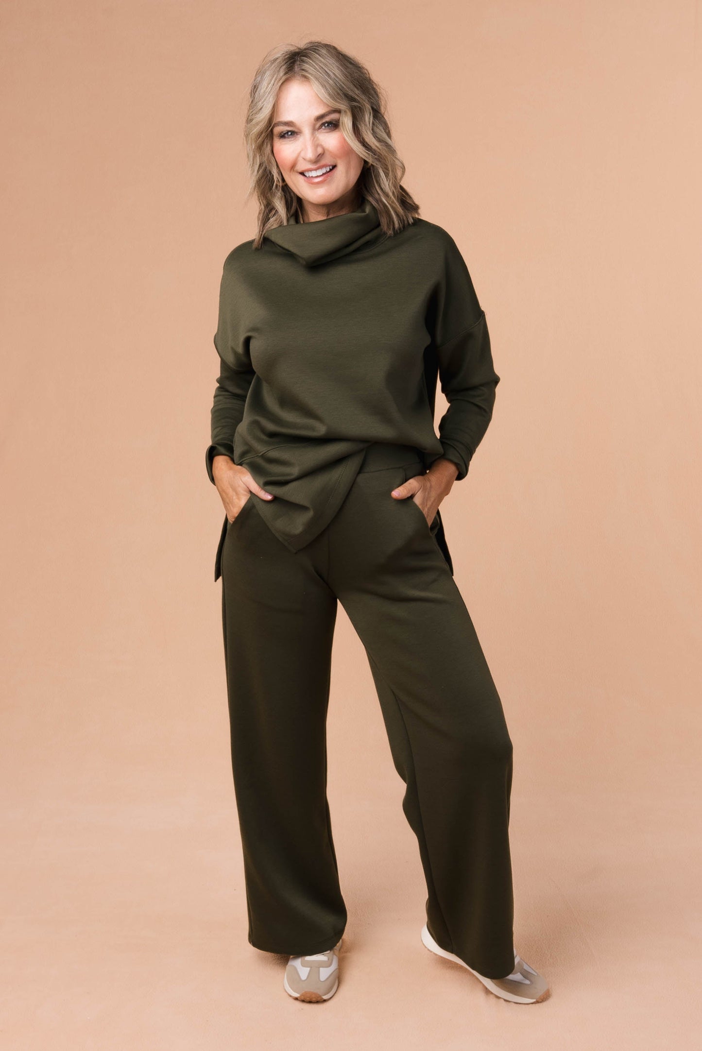 Vienna Cowl Neck Pullover *Final Sale*