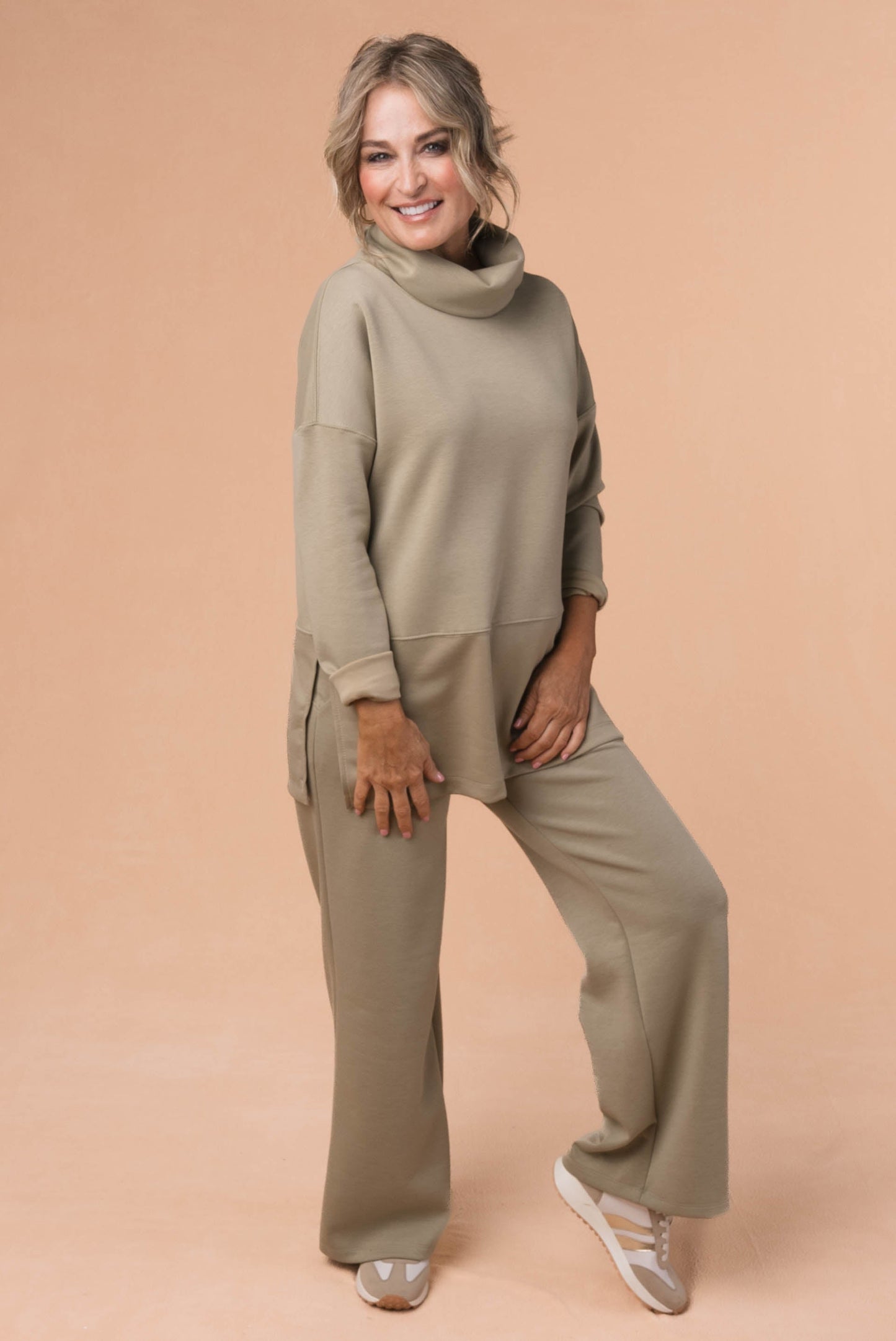 Vienna Cowl Neck Pullover *Final Sale*