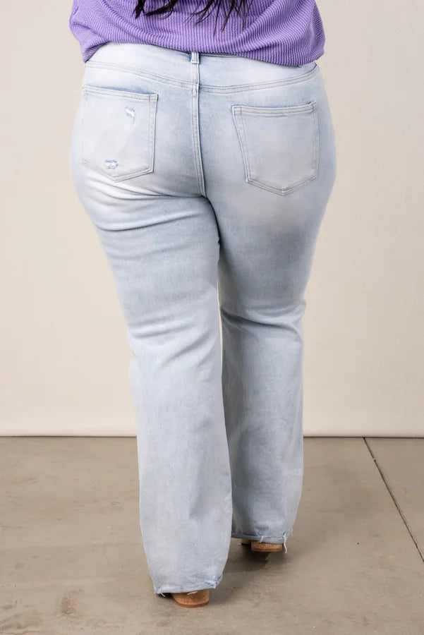 Risen Denim | Ava High Rise Bootcut Jeans