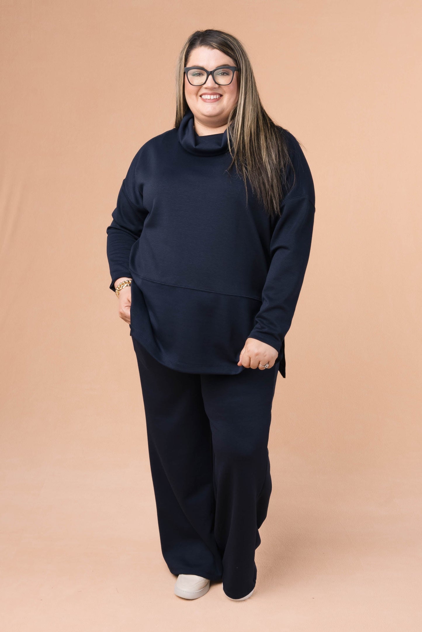Vienna Cowl Neck Pullover *Final Sale*