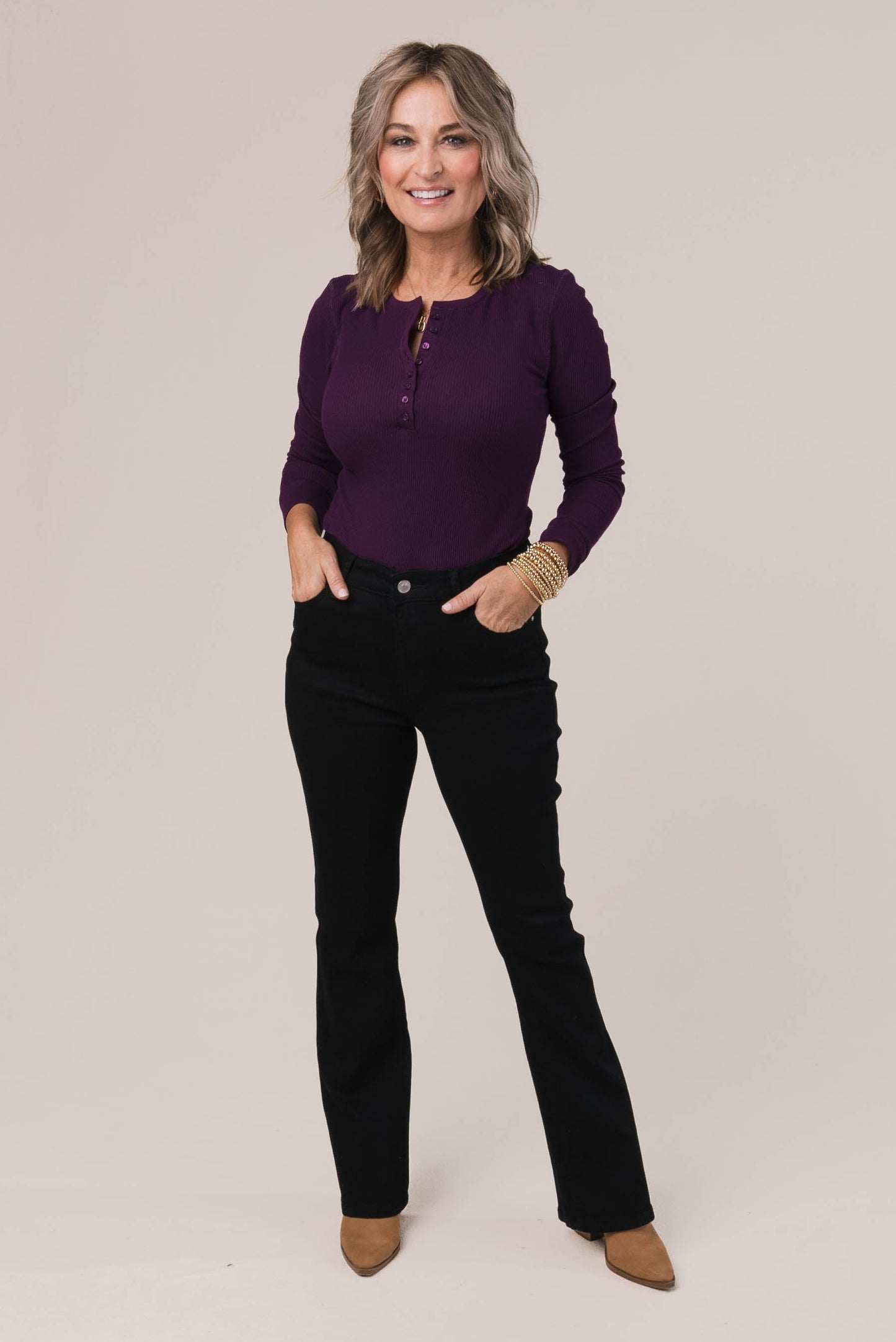 Wax High Rise Bootcut Jeans *Final Sale*