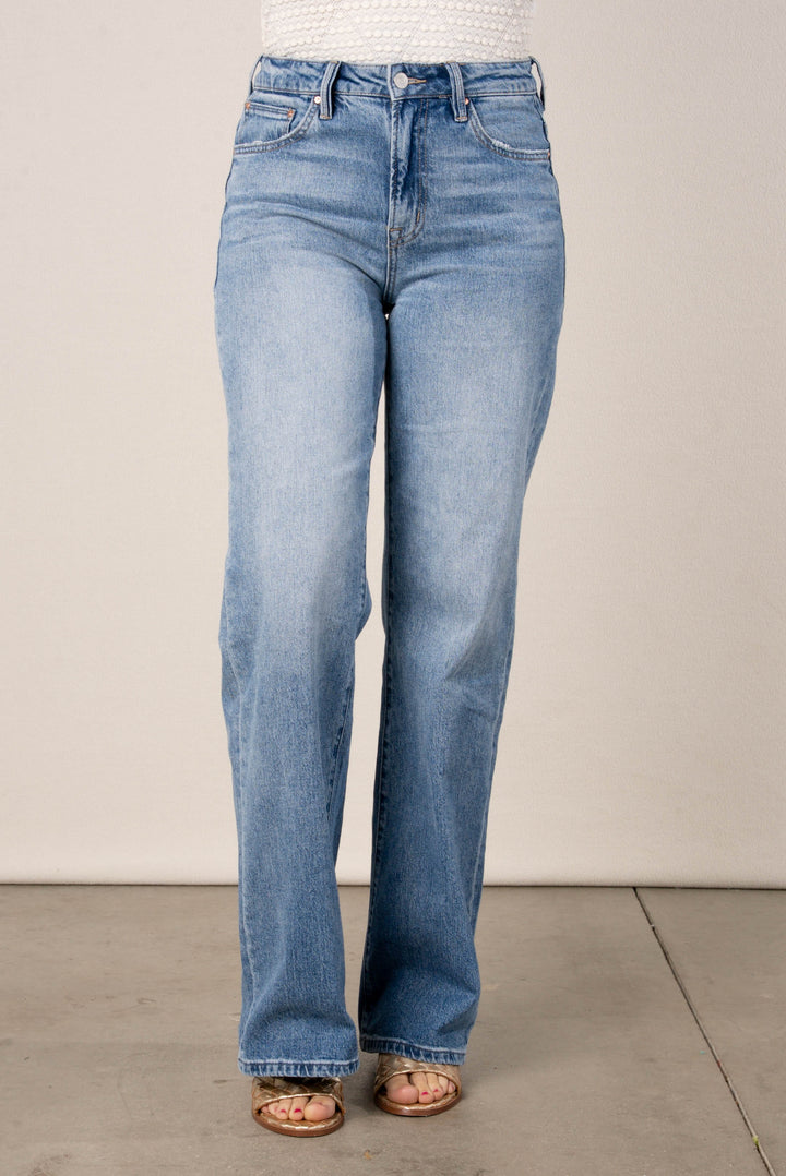 Mica High Rise Wide Leg Jeans