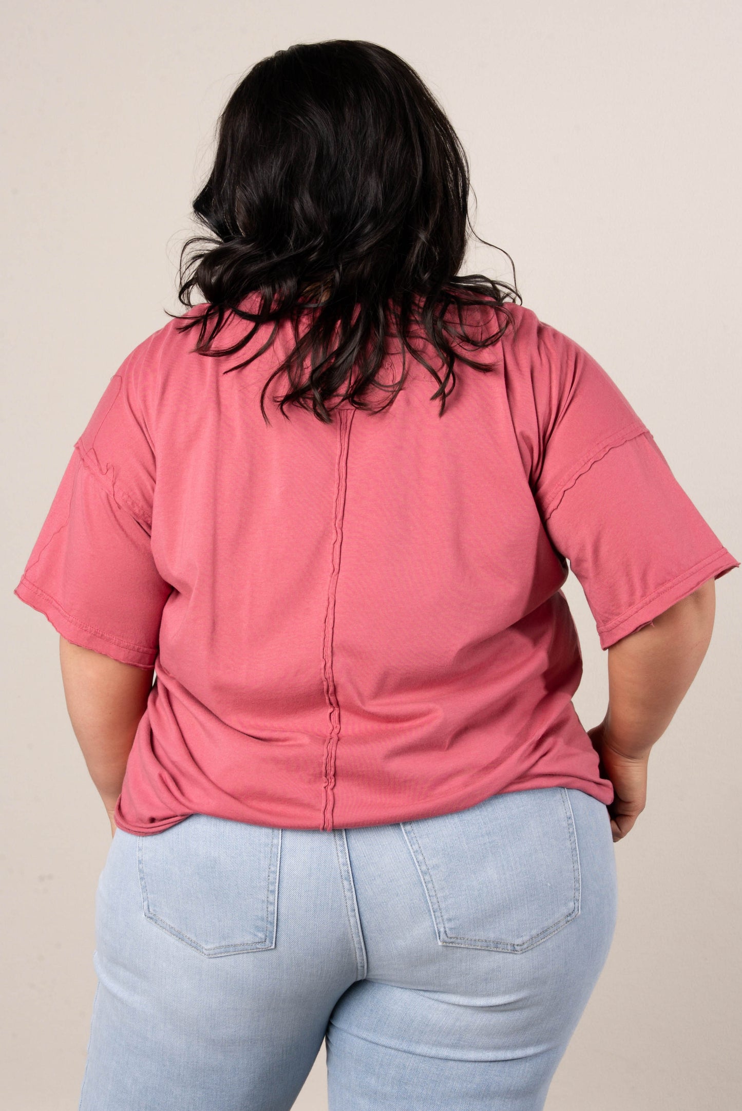 Washed Raw Seamed Tee