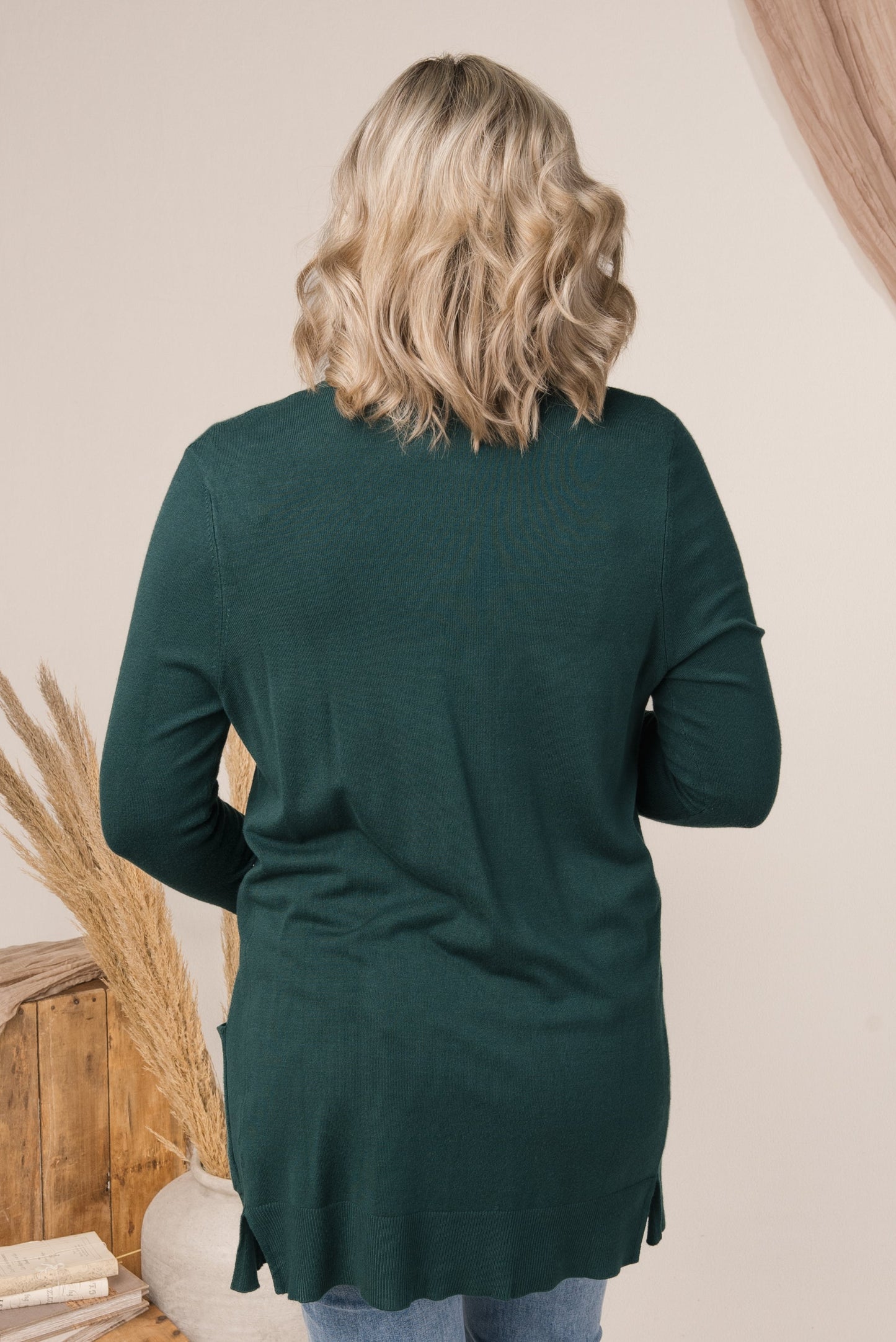 Button Cuff Sweater Cardigan *Final Sale*