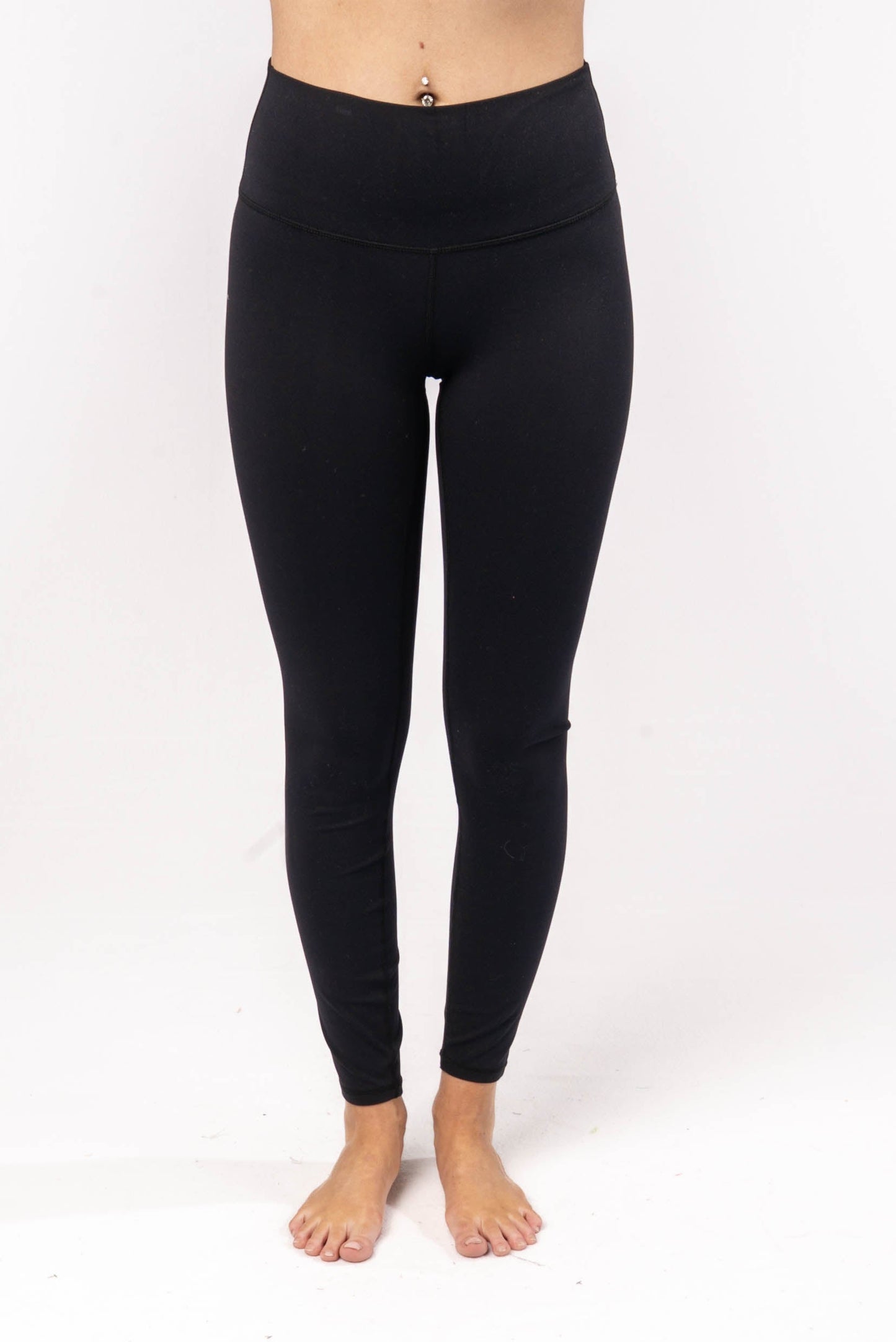 High Waist Athleisure Ankle Leggings