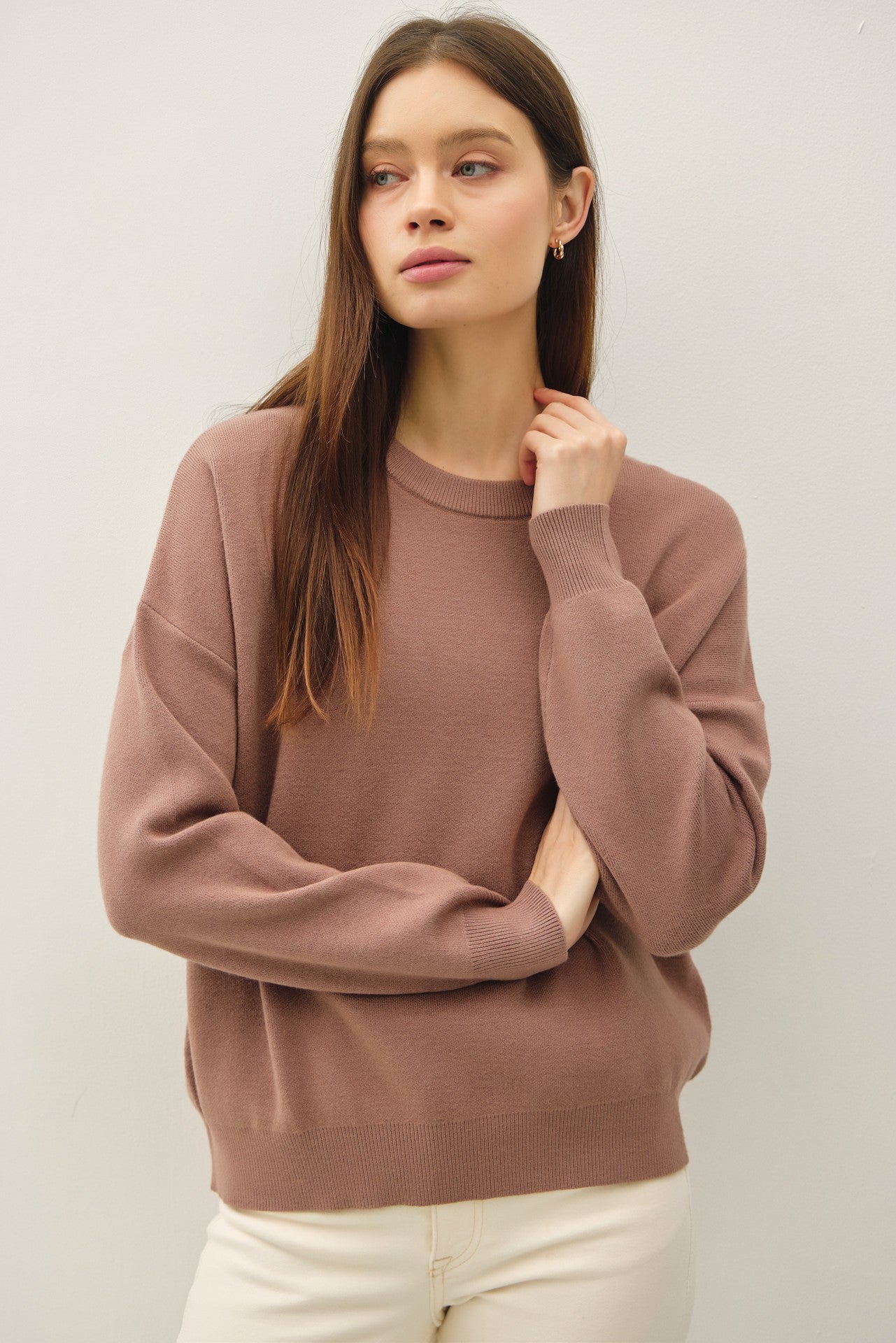 Drop Shoulder Sweater PRE-ORDER