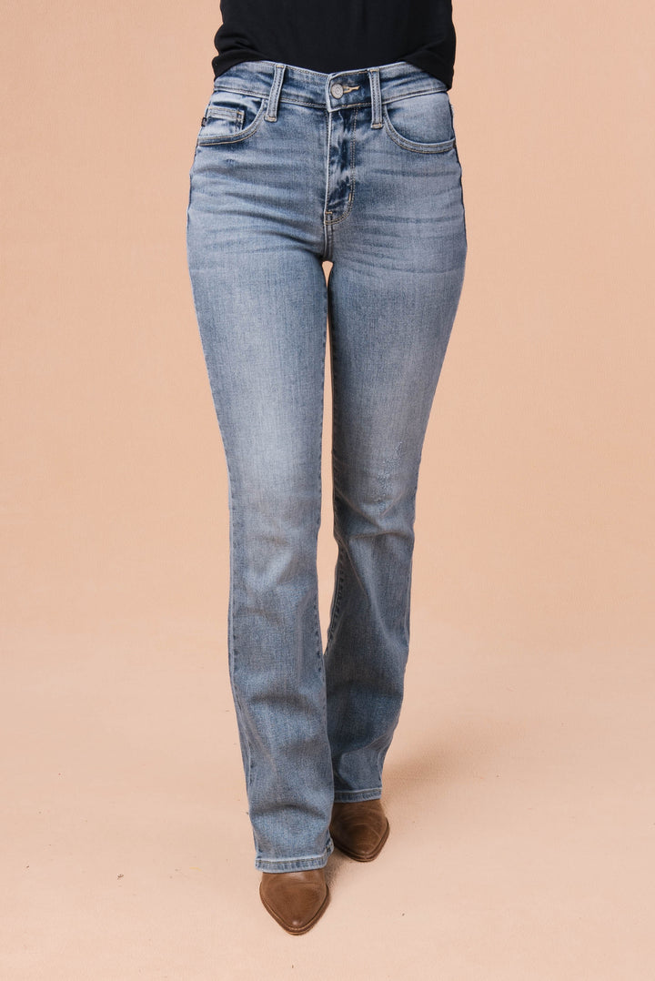 Judy Blue Mid Rise Bootcut Jeans