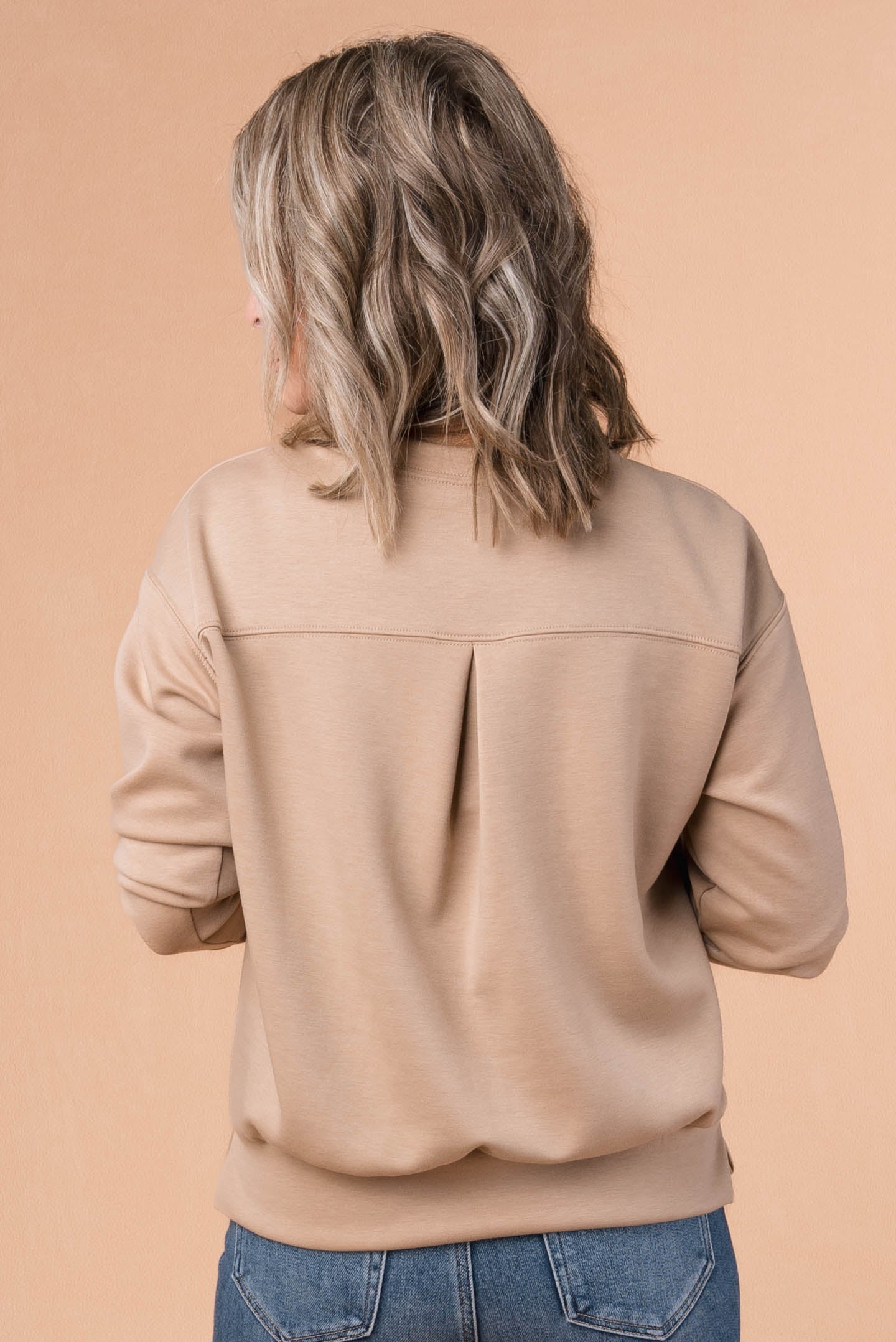 Malibu Banded Hem Pullover *Final Sale*