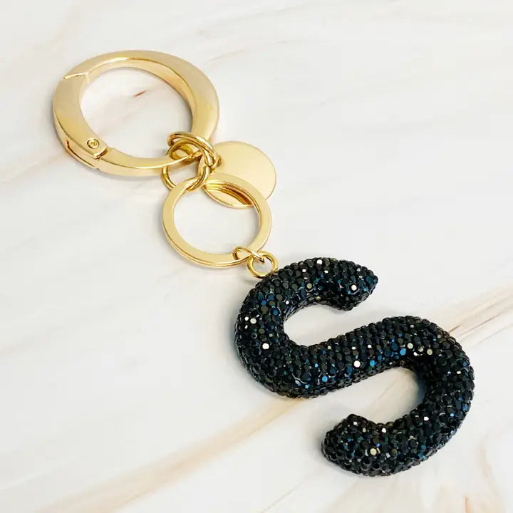 It Girl Initial Keychain