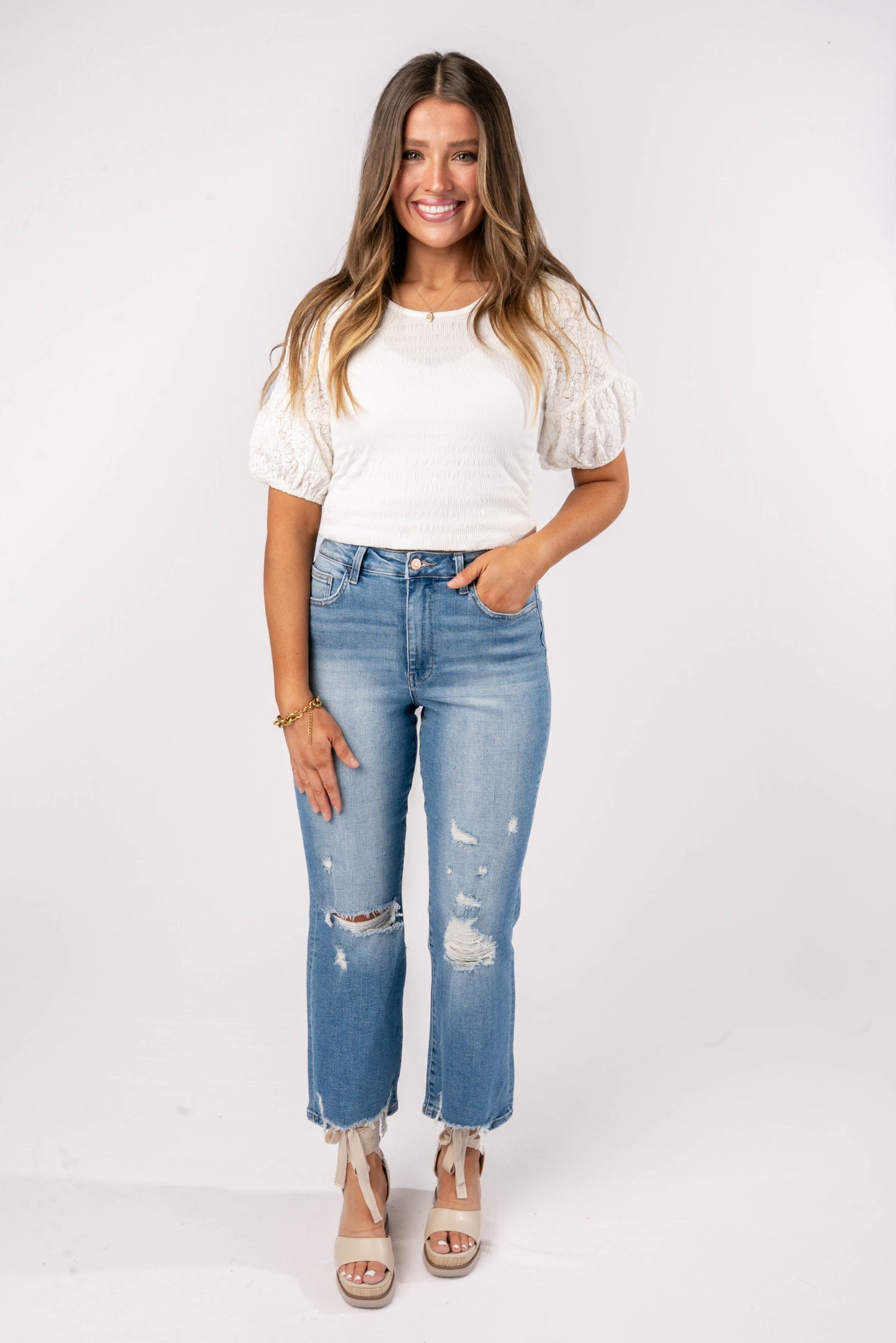 Flying Monkey High Rise 90's Flare Jeans