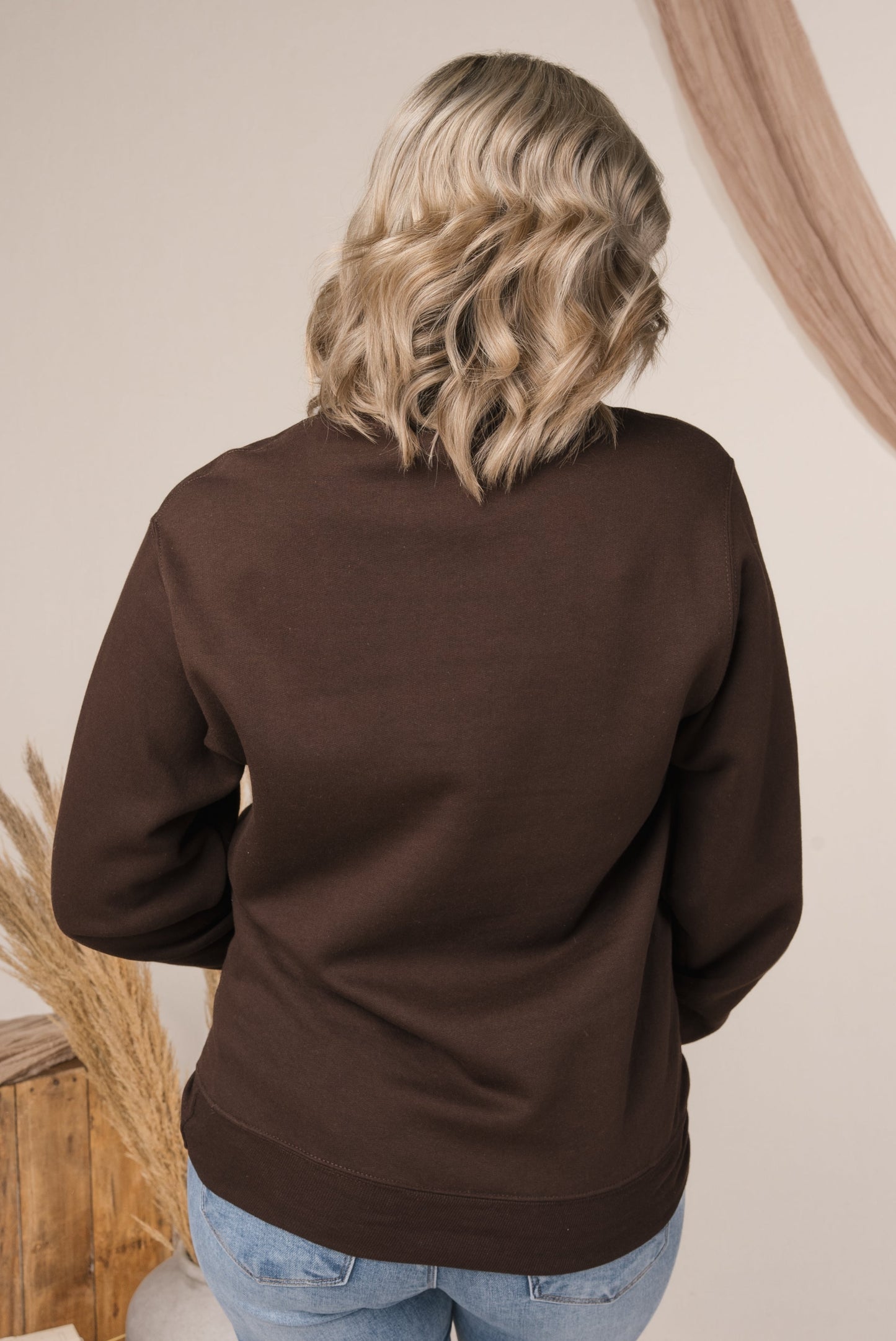 Fearless Script Graphic Sweatshirt