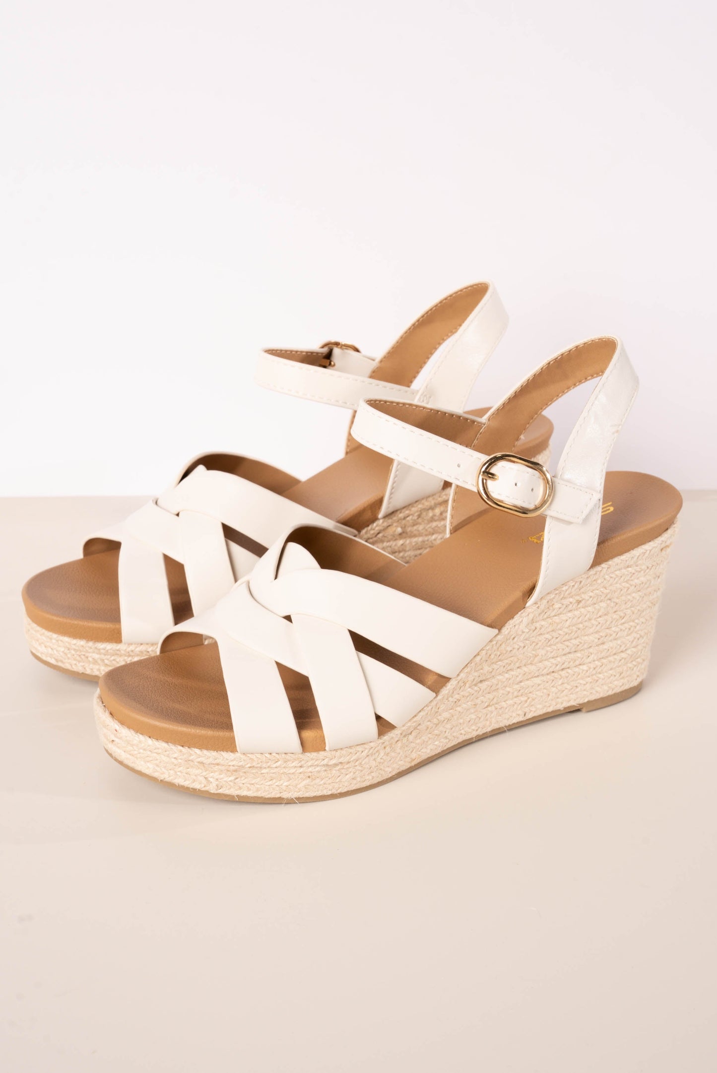 Tier Espadrille Wedge Sandal