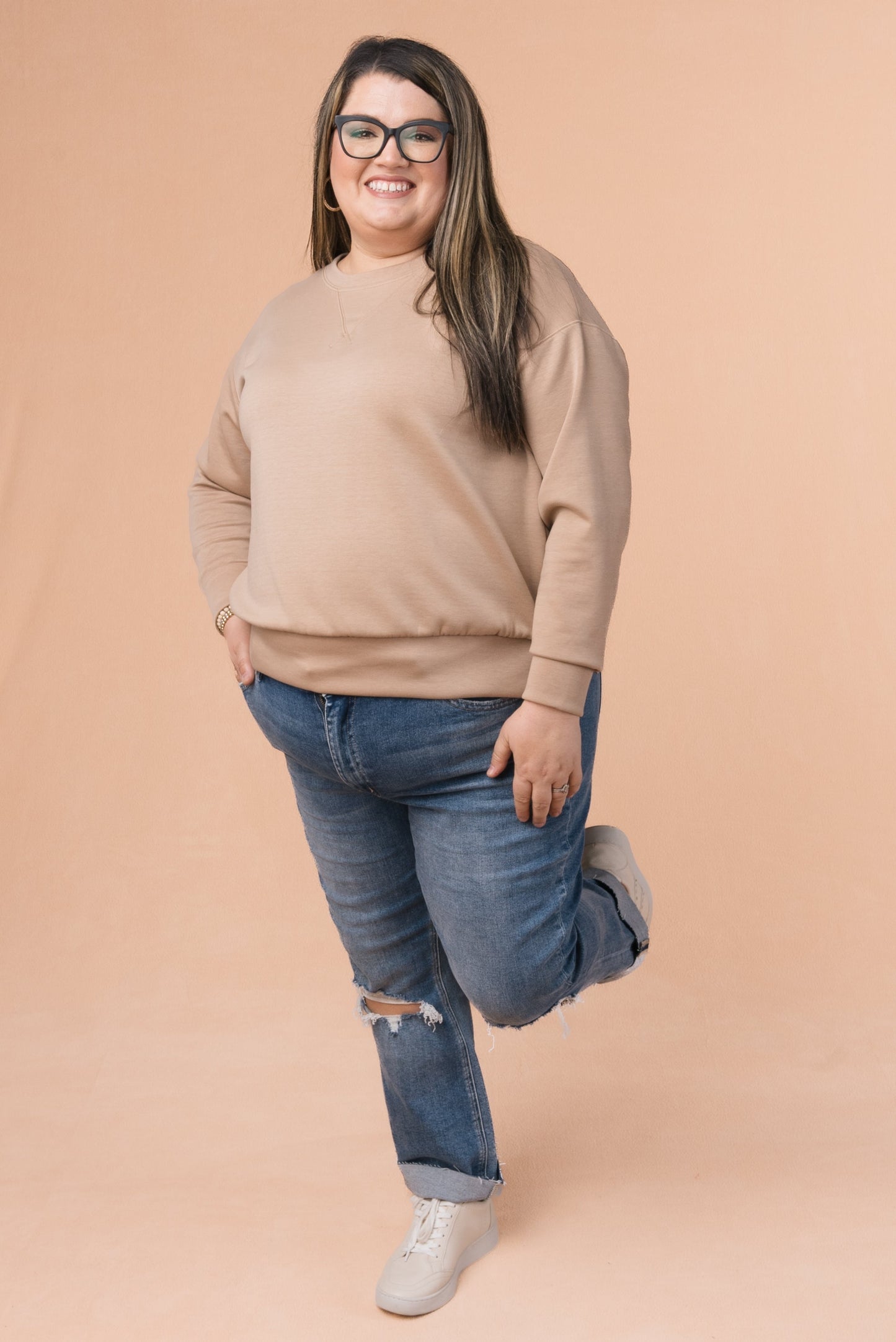 Malibu Banded Hem Pullover *Final Sale*