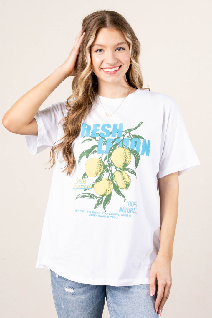 Fresh Lemon Graphic Tee