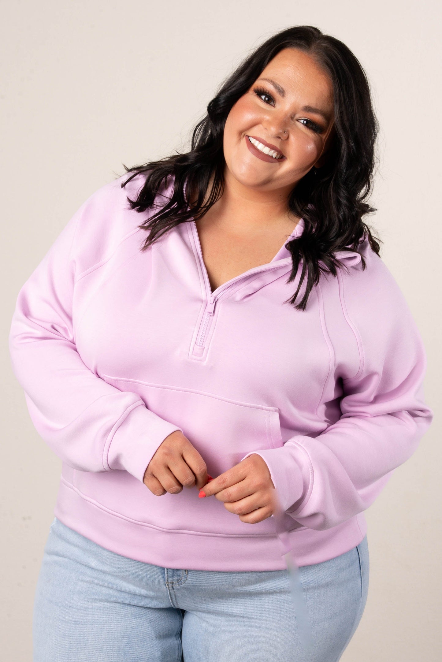 Scuba Half Zip Hooded Pullover
