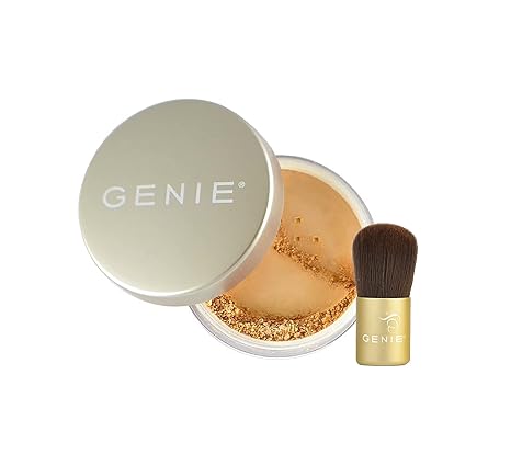 Genie Nutratanicals Mineral Foundation + Small Kabuki Brush