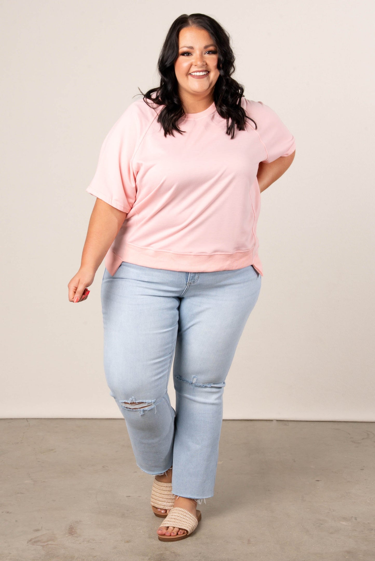 Georgia Mae Oversized Raglan Tee