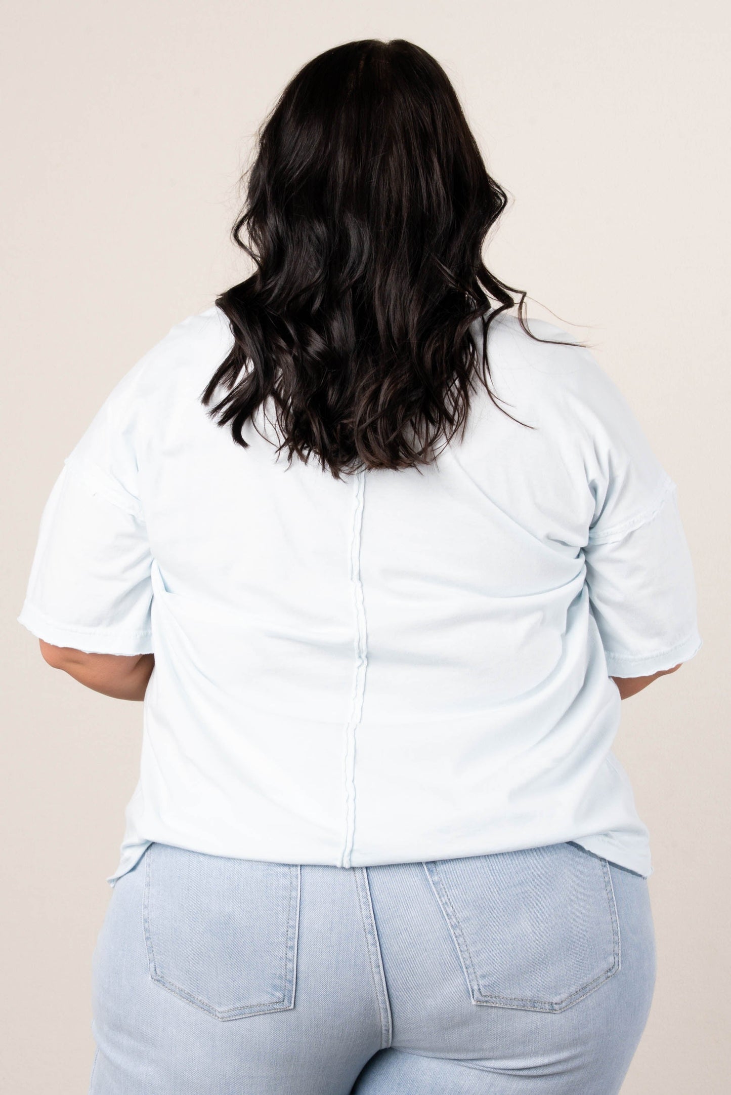 Washed Raw Seamed Tee