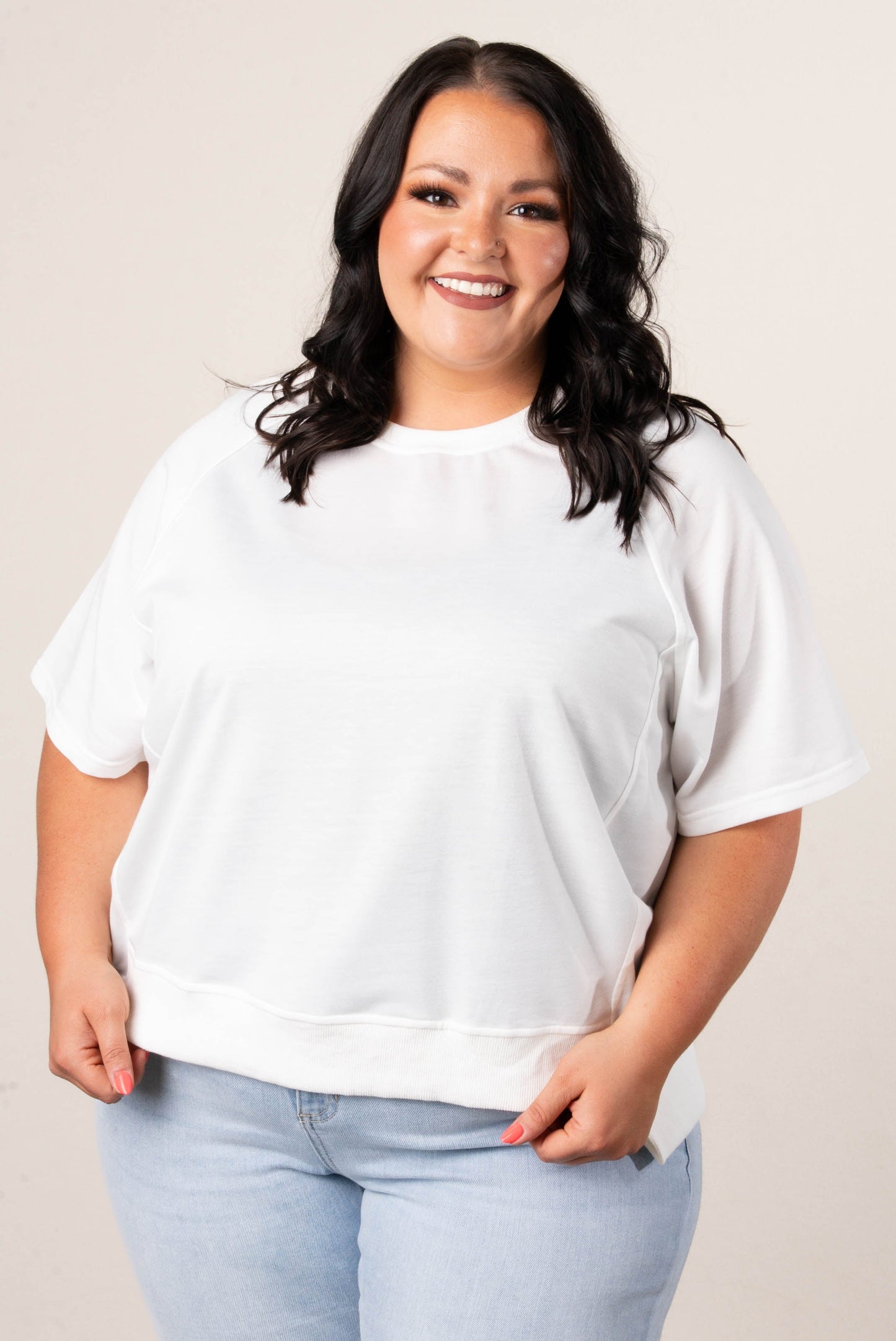 Georgia Mae Oversized Raglan Tee