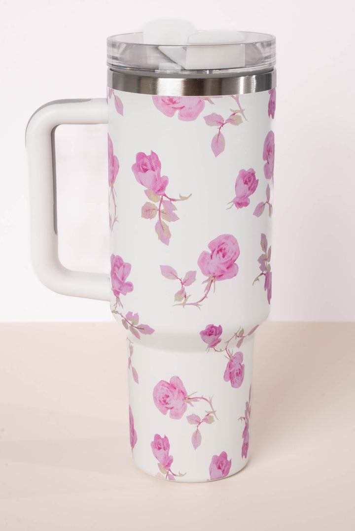 Floral Tumbler - 40 oz