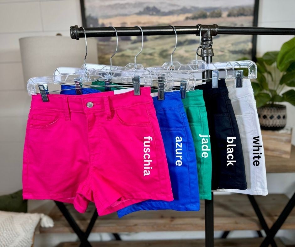 Zenana High Rise Denim Shorts *Final Sale*