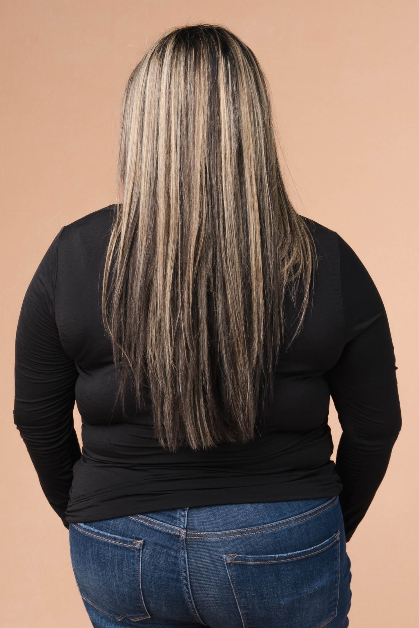 Draped Neck Ruched Side Top *Final Sale*