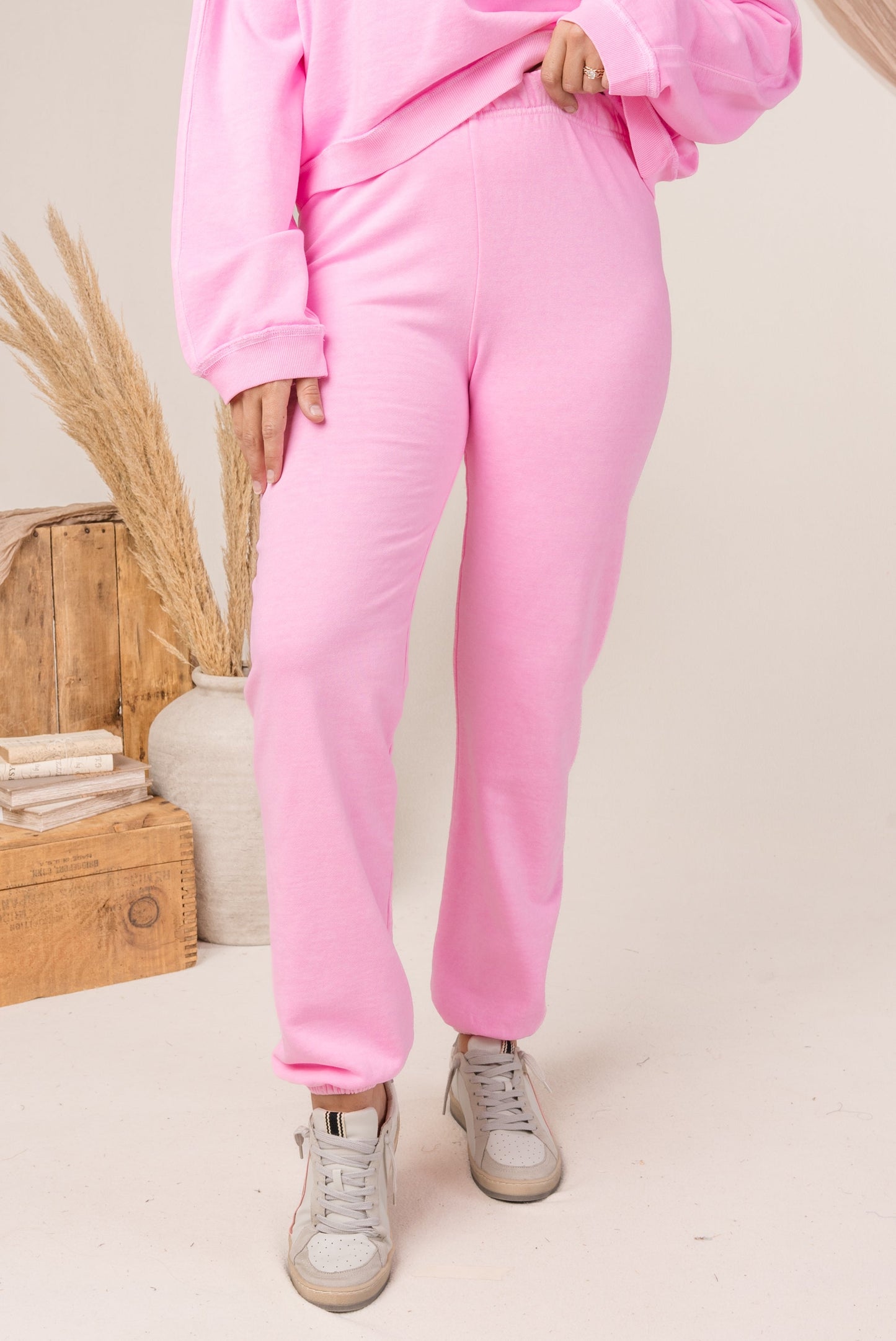 Washed Organic Cotton Joggers