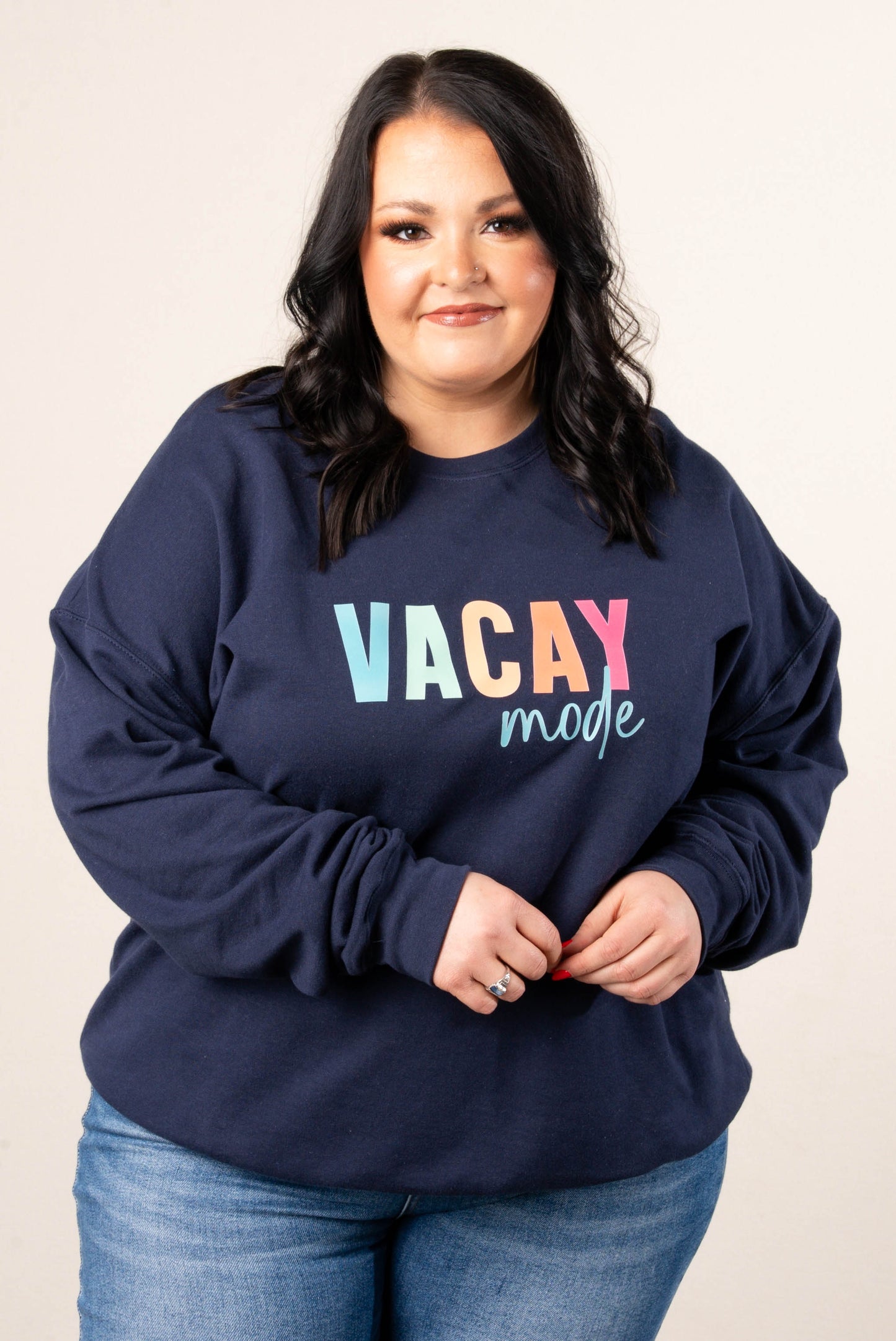 Vacay Mode Graphic Sweatshirt *Final Sale*