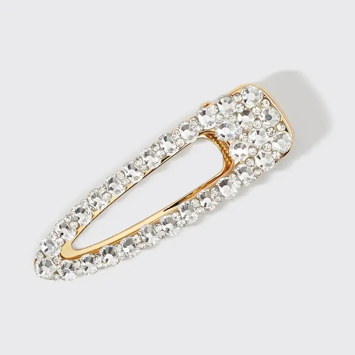 Rhinestone Open Shape Hair Clip