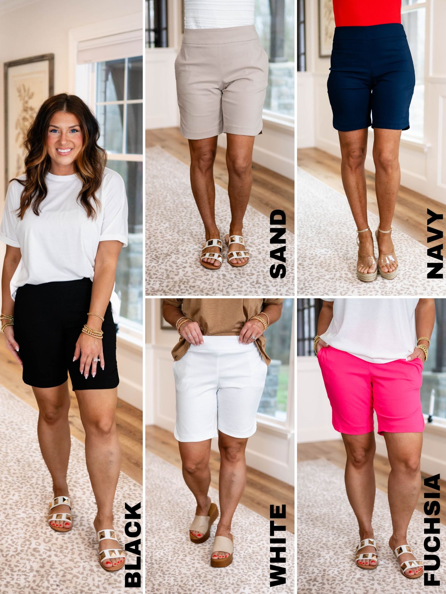 Eric 9" Pull-On Bermuda Shorts *Final Sale*