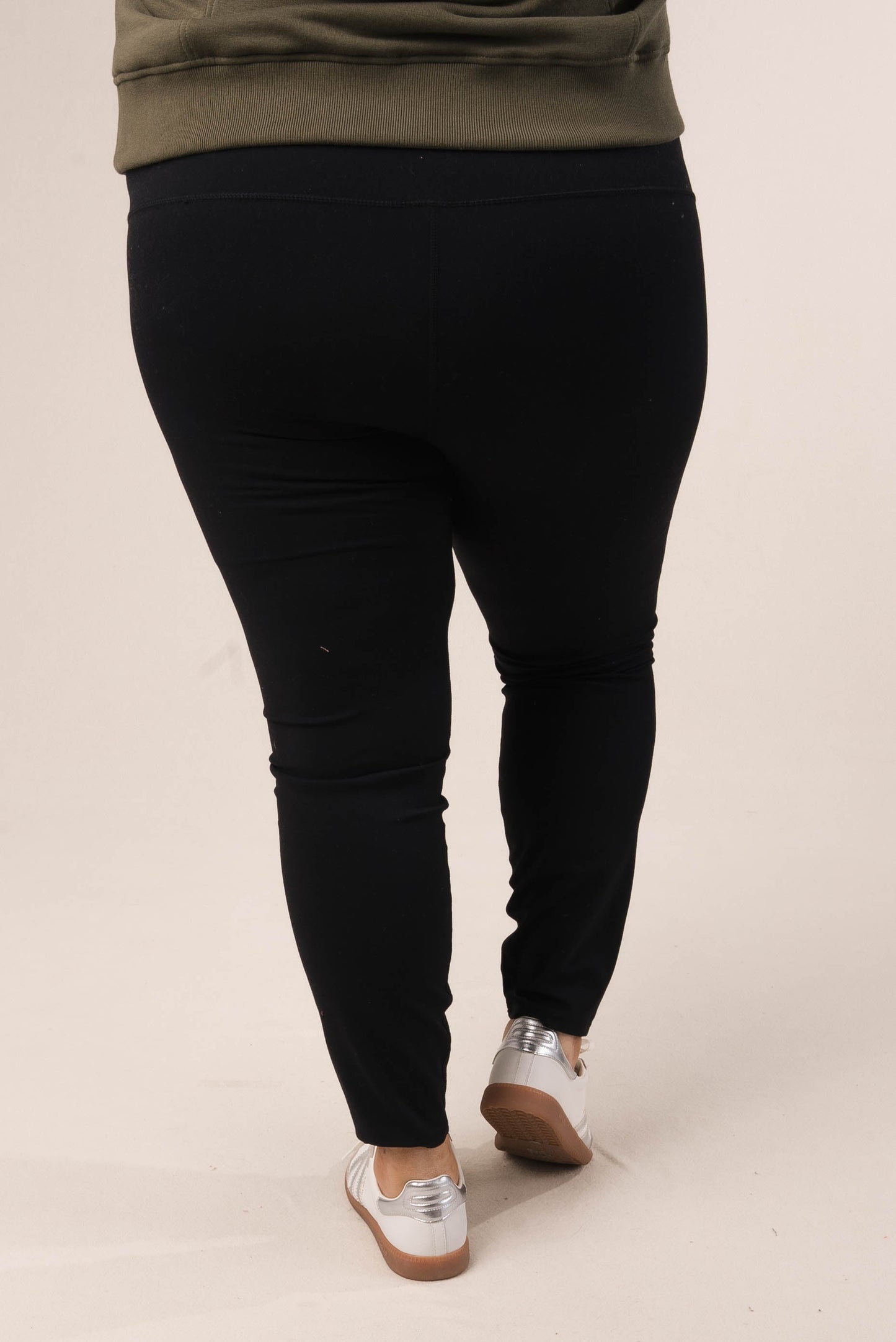 High Waist Athleisure Ankle Leggings