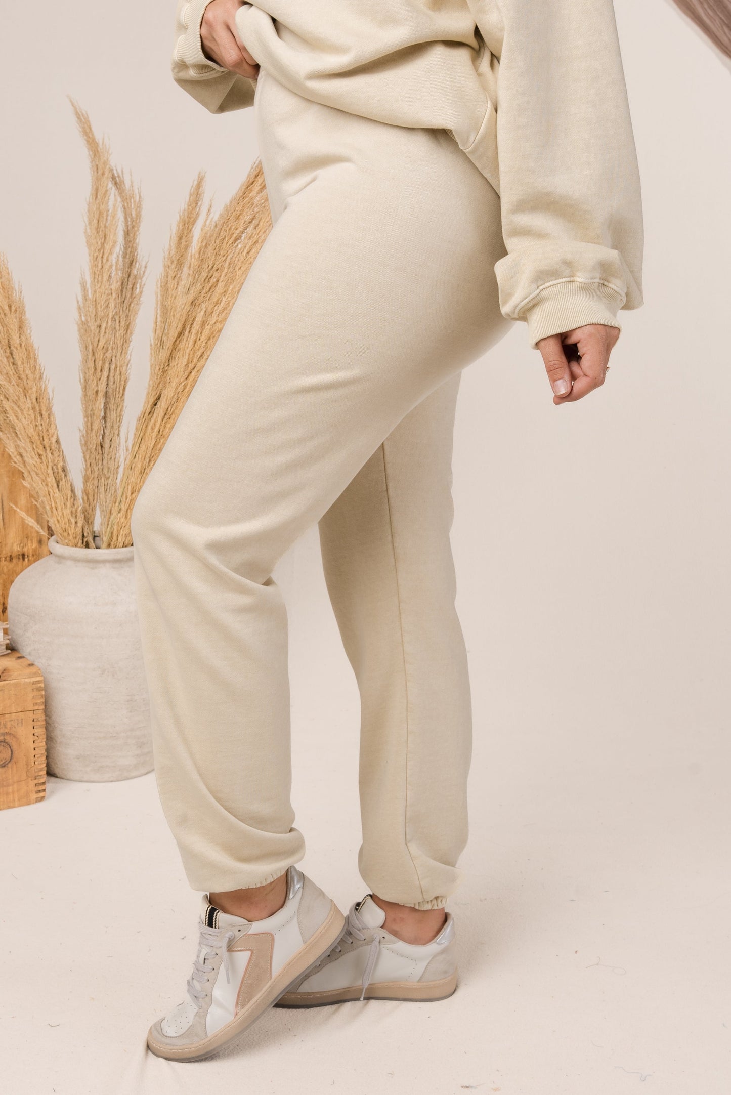 Washed Organic Cotton Joggers