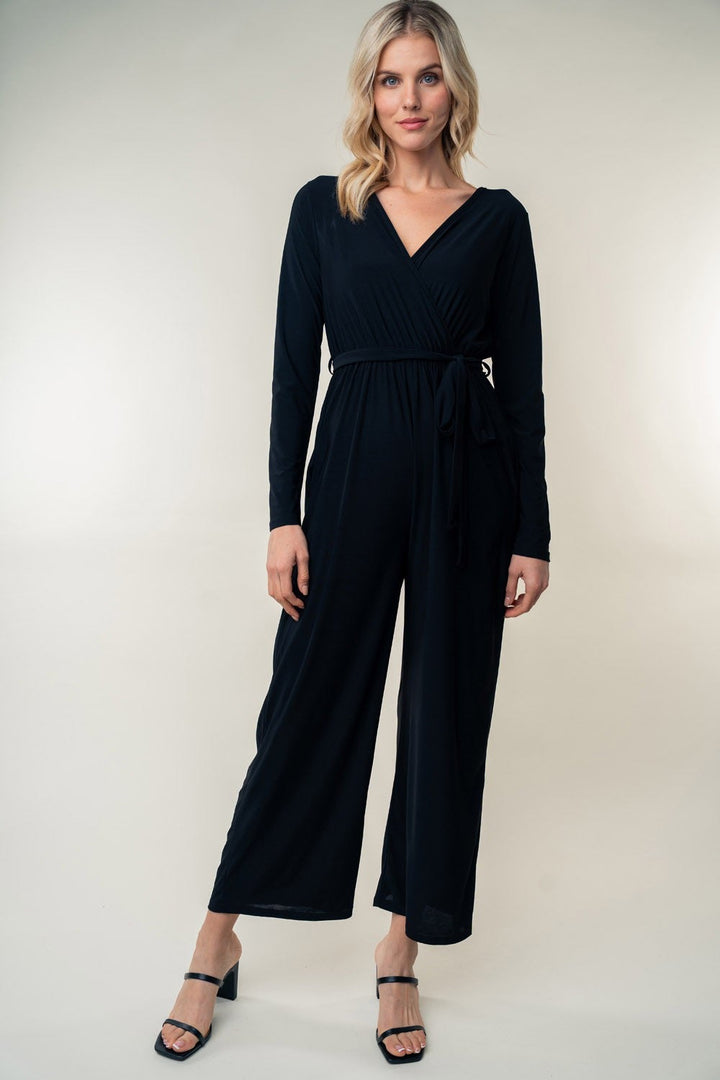 White Birch Long Sleeve Jumpsuit *Final Sale*