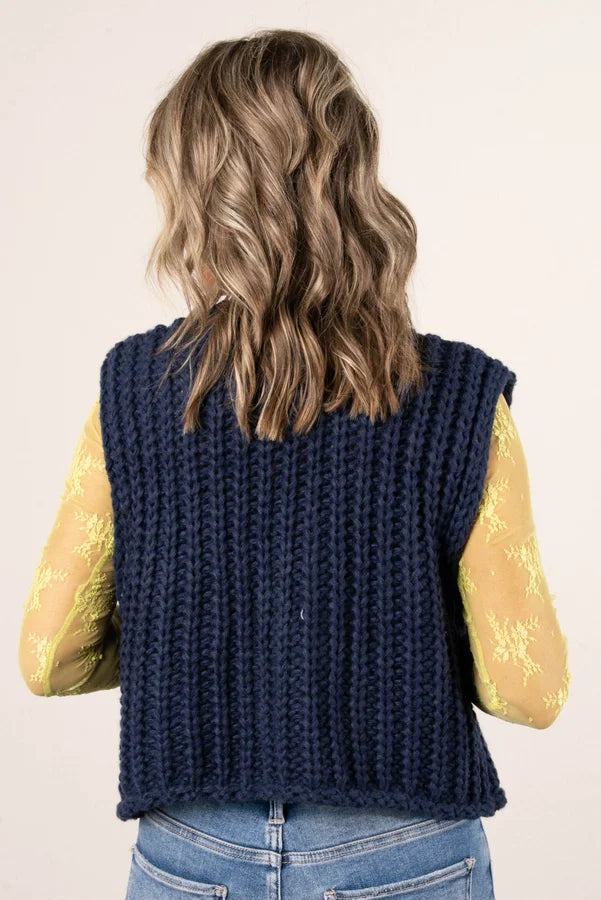 GF Exclusive Georgia Mae Chunky Knit Sweater Vest