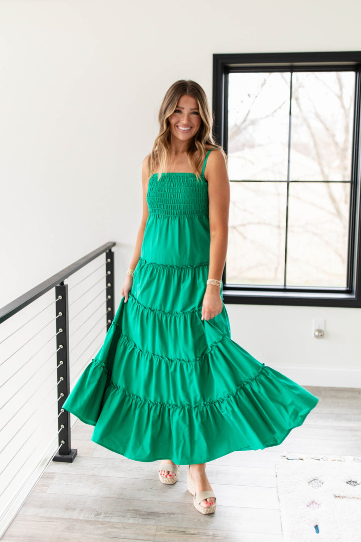 Smocked Cami Tiered Maxi Dress *Final Sale*