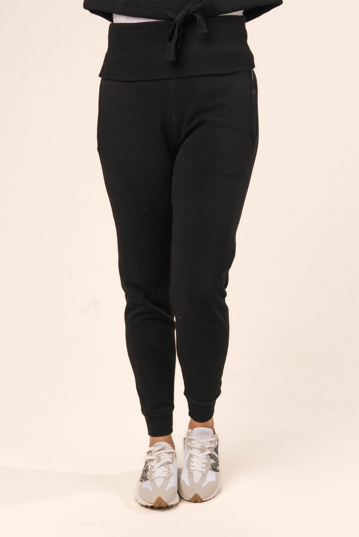 Foldover Fleece Lined Joggers