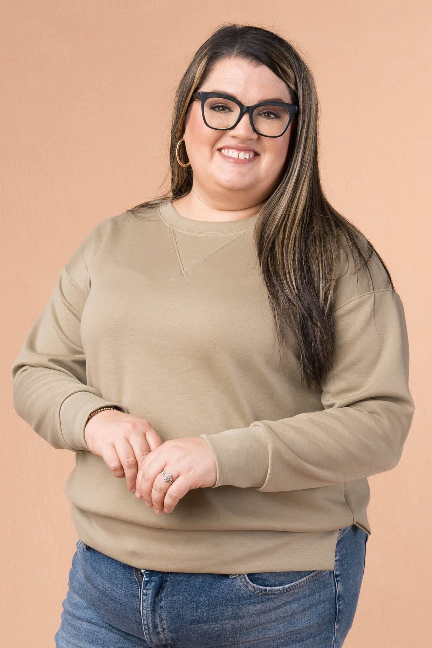 Malibu Banded Hem Pullover *Final Sale*