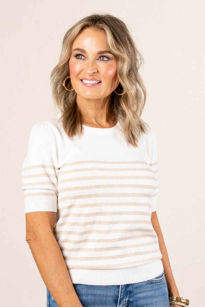 Lightweight Striped Sweater