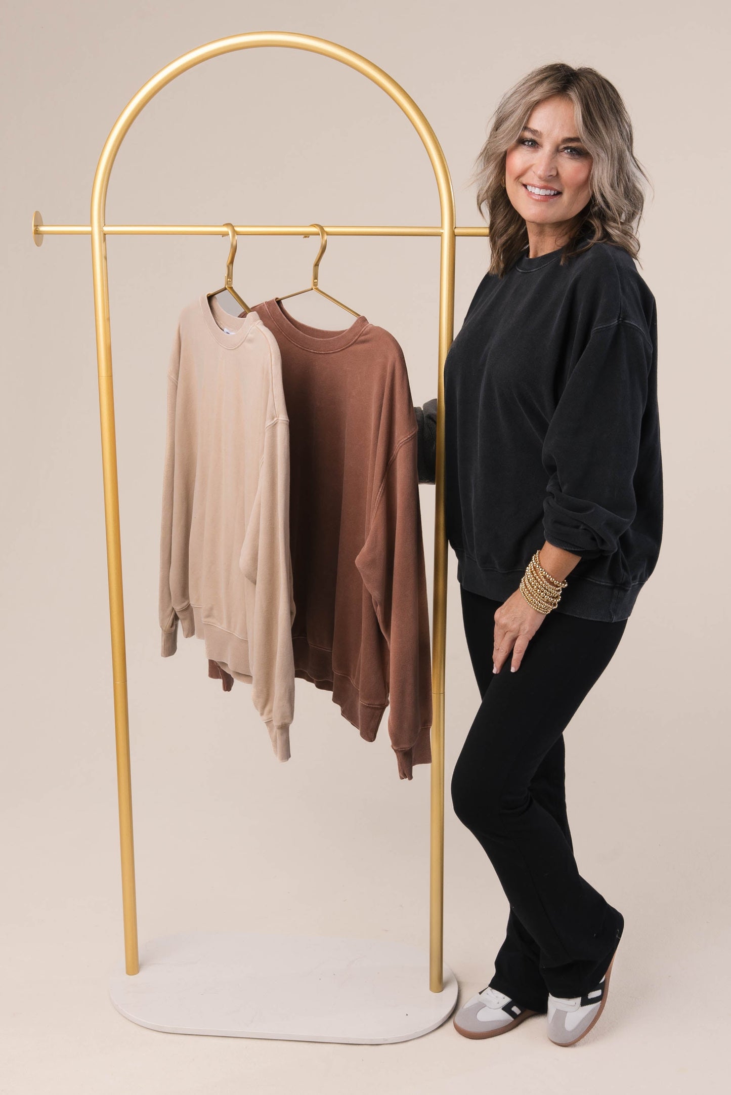 Washed Drop Shoulder Sweatshirt