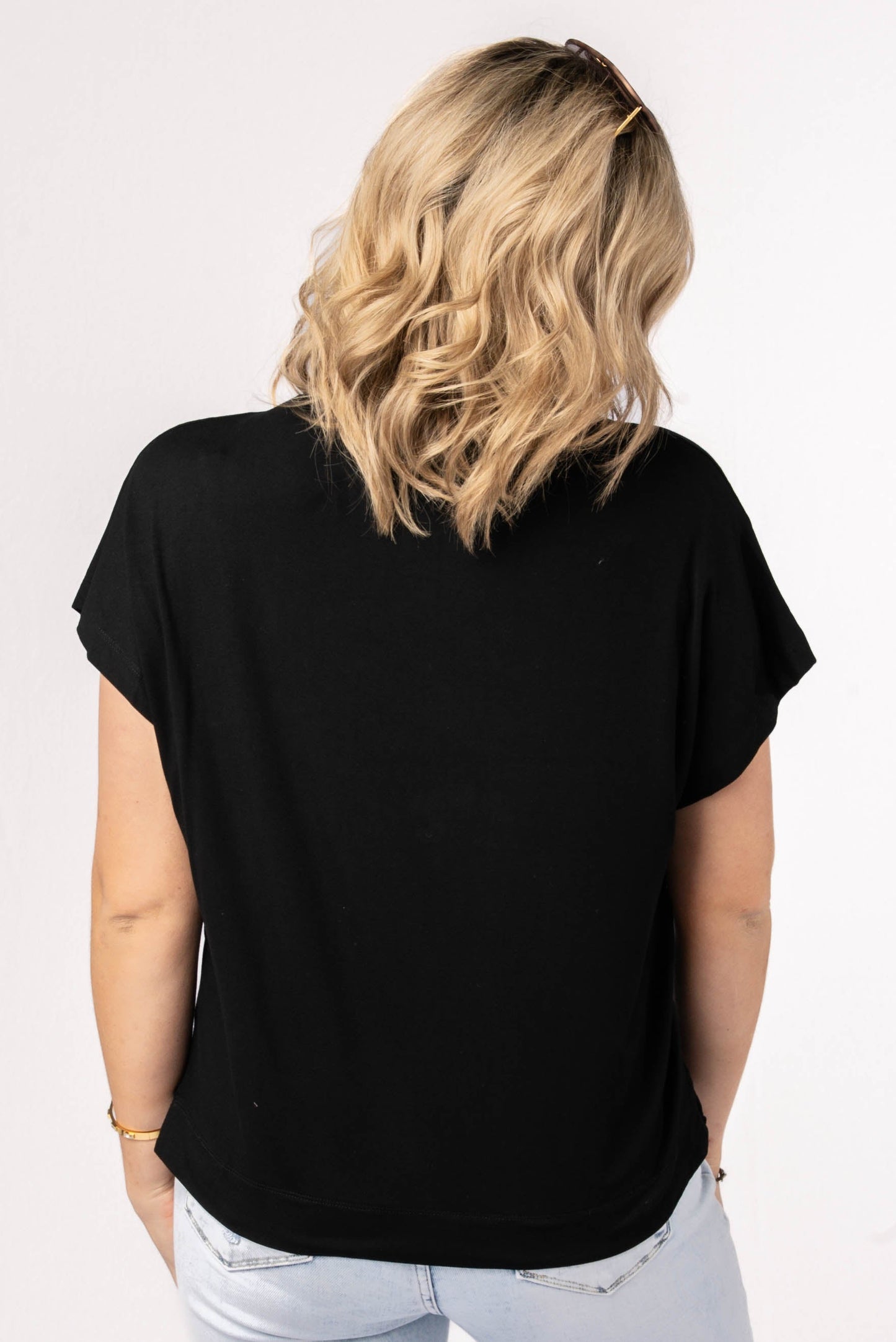 Draped Neck Dolman Top *Final Sale*