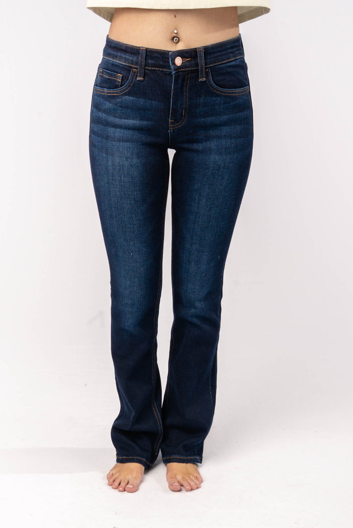 VERVET Denim | Molly Mid Rise Bootcut Jeans