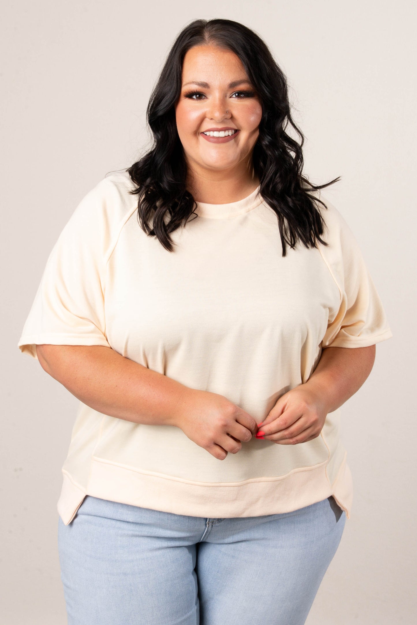 Georgia Mae Oversized Raglan Tee