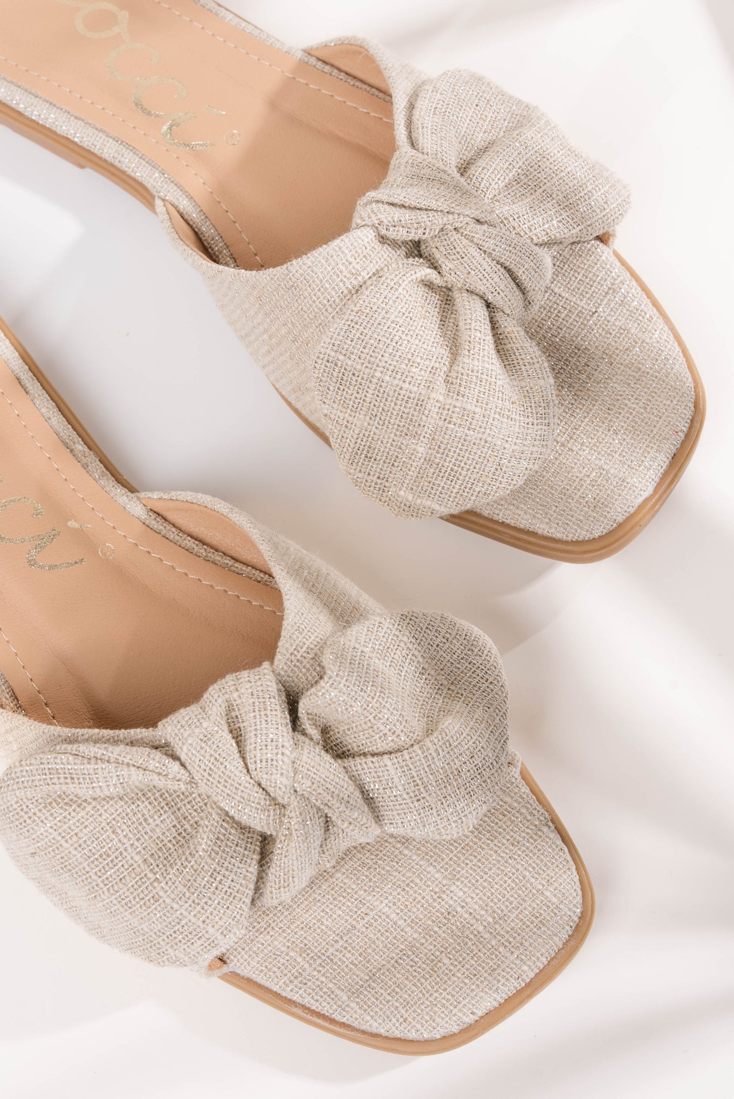Lawrence Bow Slide Sandal