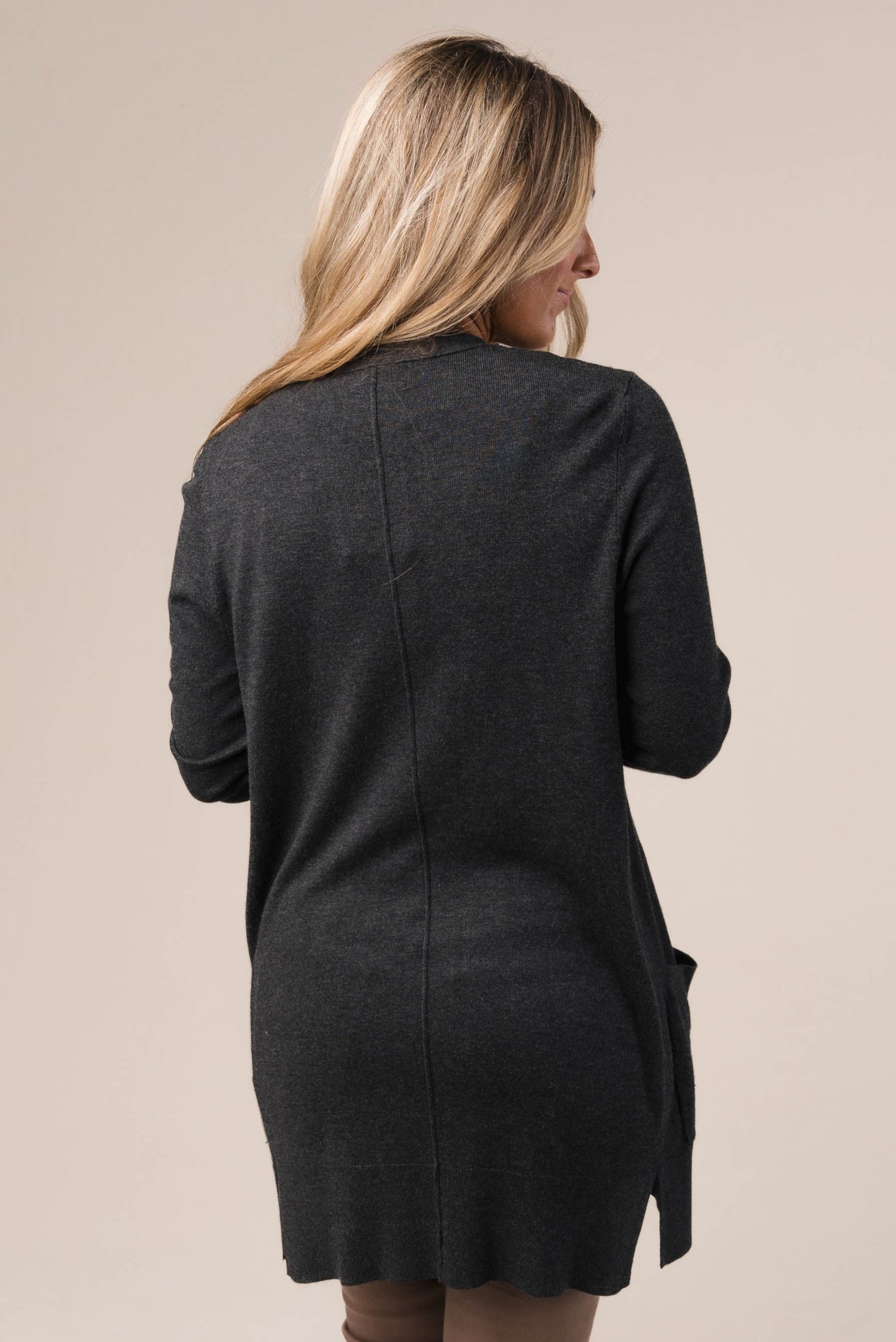 Open Front Sweater Cardigan