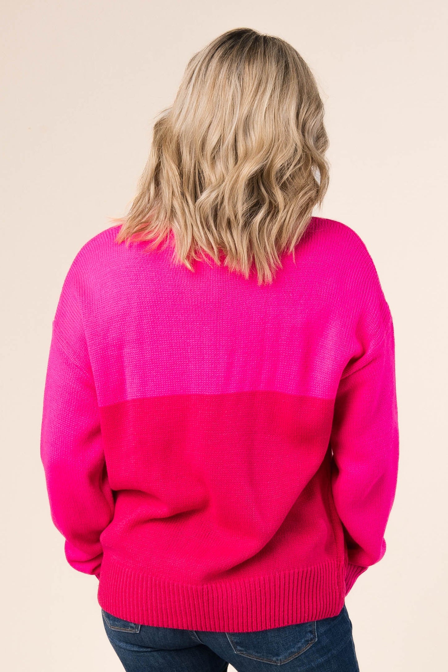 Color Block Turtleneck *Final Sale*