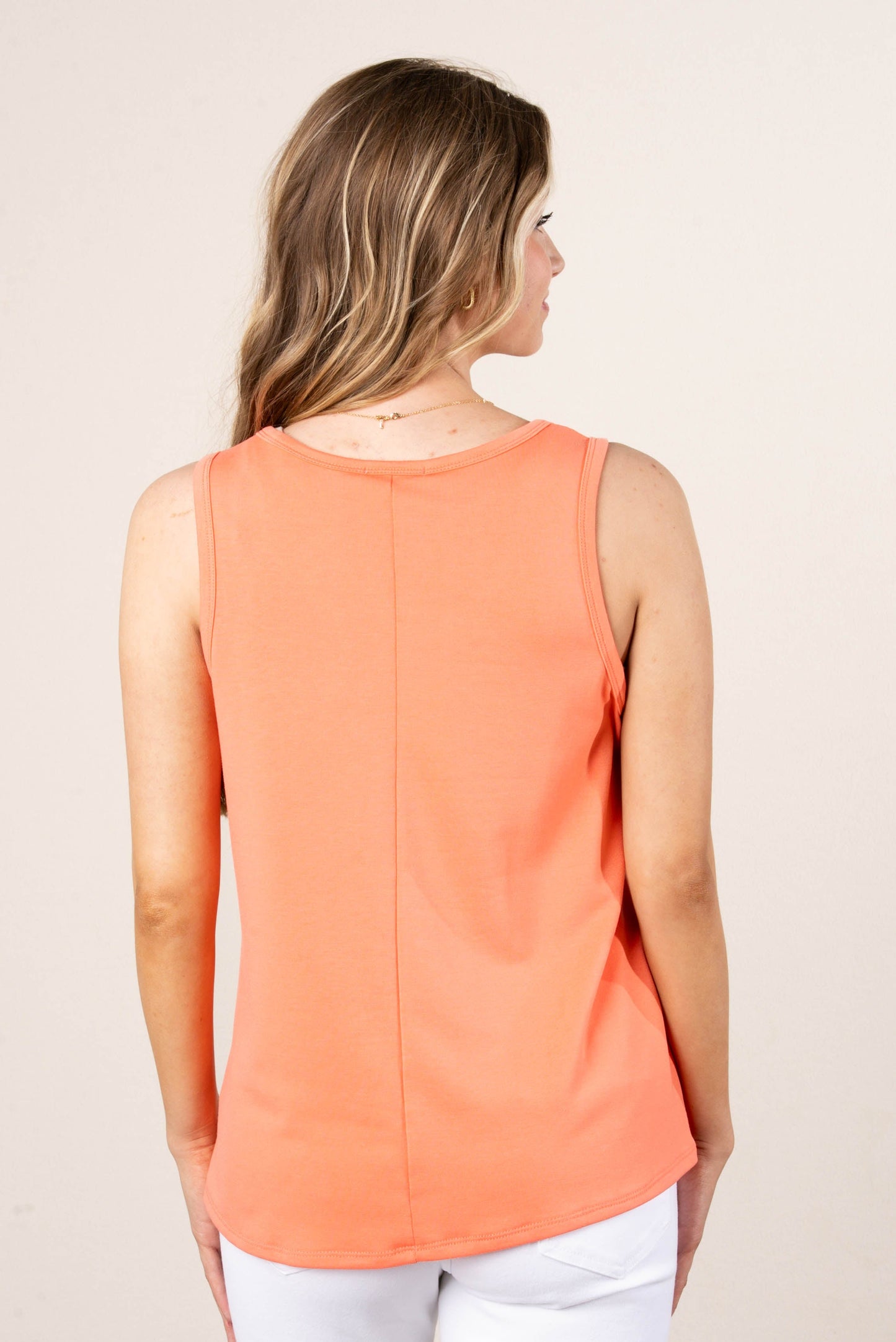 Relaxed Fit Henley Tank *Final Sale*