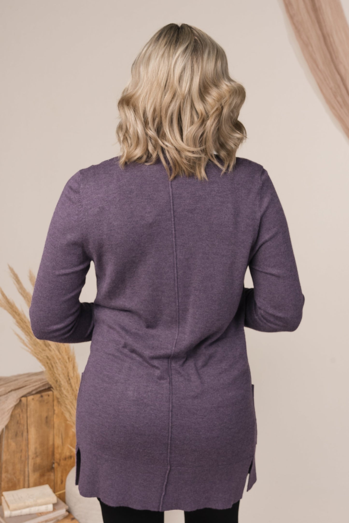 Open Front Sweater Cardigan