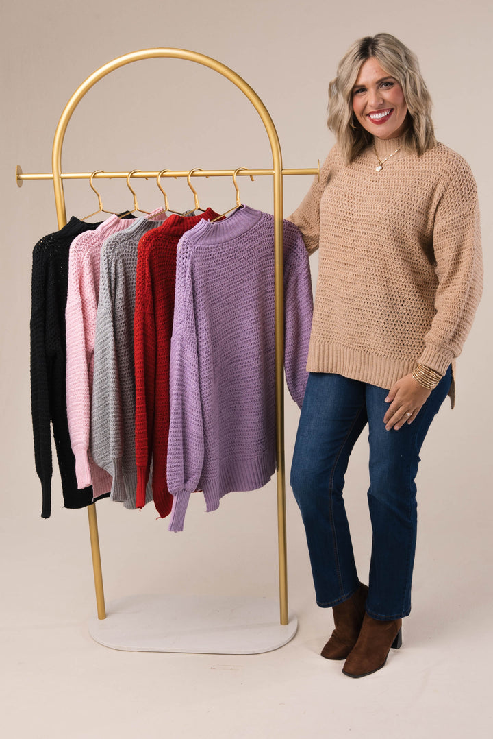 Chunky Rib Knit Sweater *Final Sale*