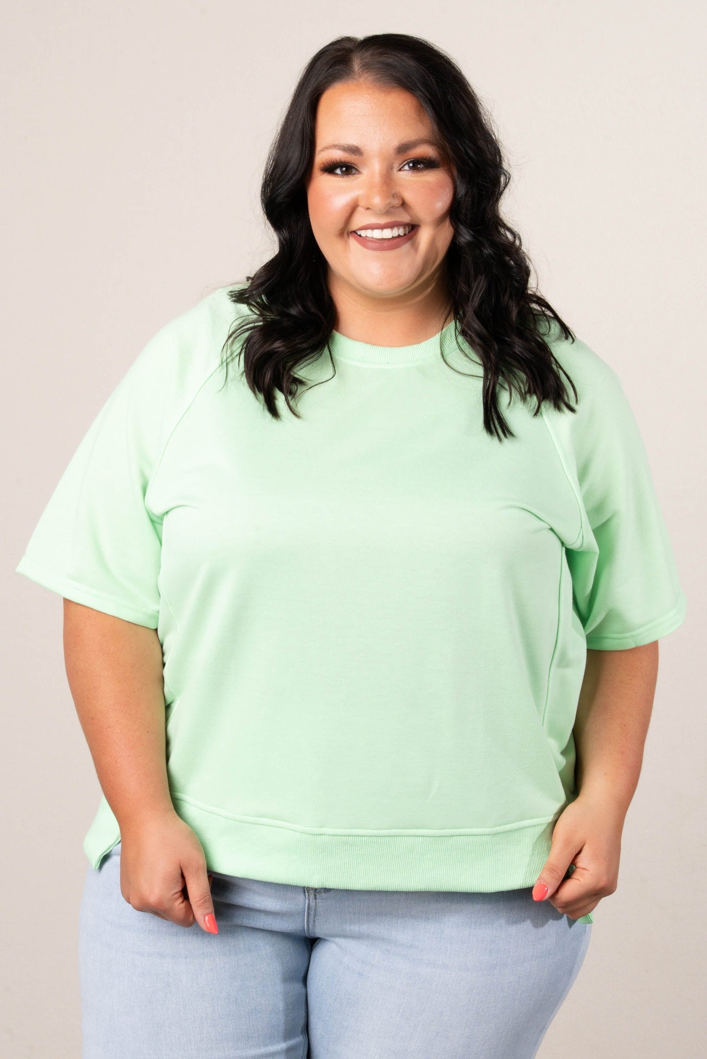 Georgia Mae Oversized Raglan Tee