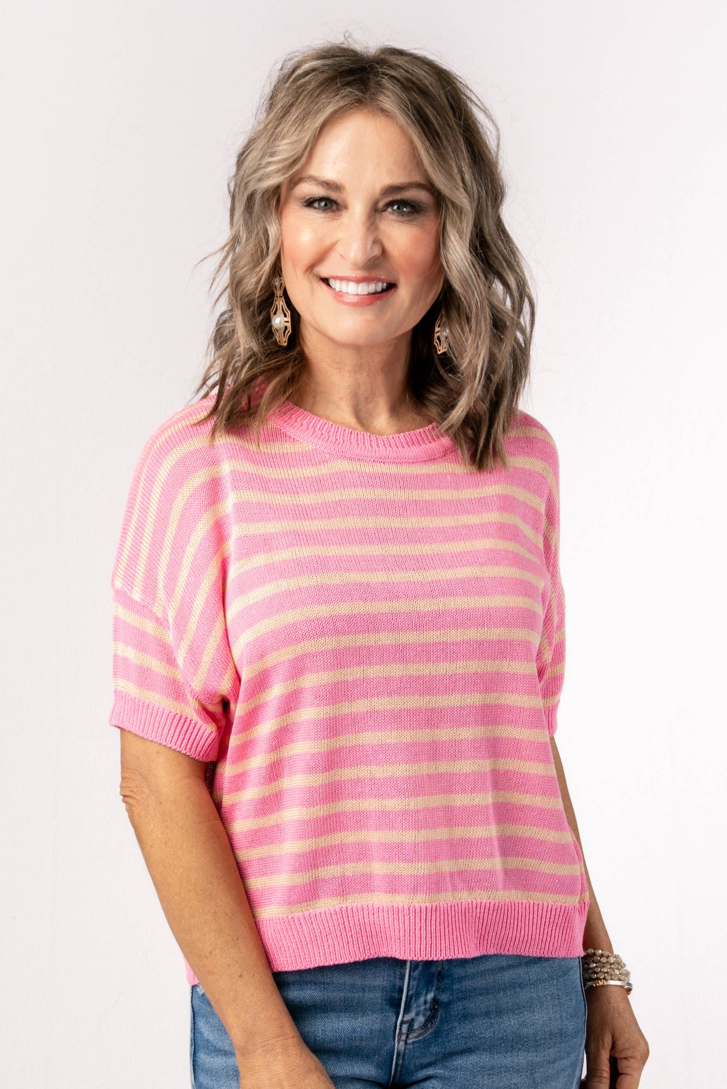 Lightweight Striped Sweater